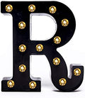 Foaky Black LED Marquee Number Lights Sign Light Up Marquee Number Lights Sign for Night Light Wedding Birthday Party Battery Powered Christmas Lamp Home Bar Decoration by Foaky