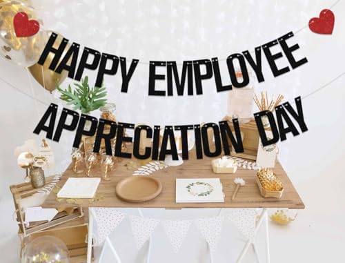 Happy Employee Appreciation Day Banner - Employee Appreciation Decorations - Thank You Employee Decorations - Image 5