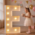 imprsv Large Marquee Letters, 3FT Light Up Letters E Sign for Party Decor by Letsmakeitimpressive