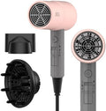 AINA Diffuser Hair Dryer Full-Featured Blow Dryer 110V/1600W(Misty Blush) by Aina