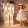 imprsv Marquee Light Up Letters, 3FT Marquee Letters for Birthday Baby Shower Wedding Decorations Light Up Letters for Engagement Party Decor, Large Marquee Letters for Party Decorations, Letter W by Letsmakeitimpressive
