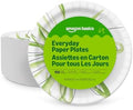 Amazon Basics Everyday Paper Plates, 10 Inch, Disposable, 150 Count, Packaging May Vary by AmazonBasics