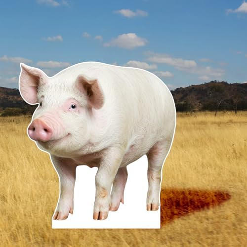Pig 3FT Life Size Cardboard Cutout, 1 PC - Image 4
