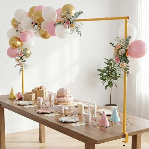 8FTx4FT Adjustable Over The Table Arch Stand with Clamps - Image 6