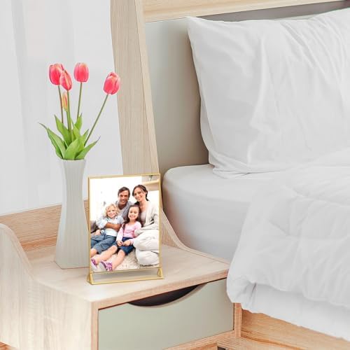 NIUBEE 4x6 Acrylic Sign Holder, Picture Frame, Wedding Table Numbers, 6pack - Image 5