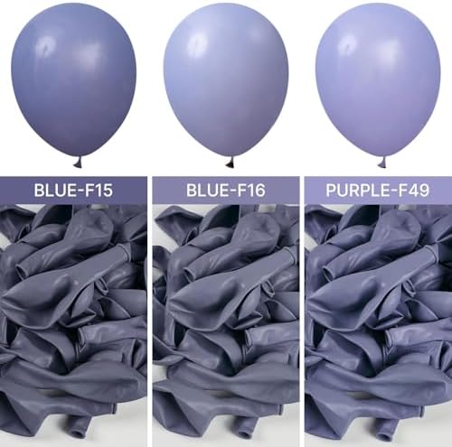 PartyWoo Dusty Purple Balloons 50pcs Lavender Lilac Boho Neutral Color - Image 5