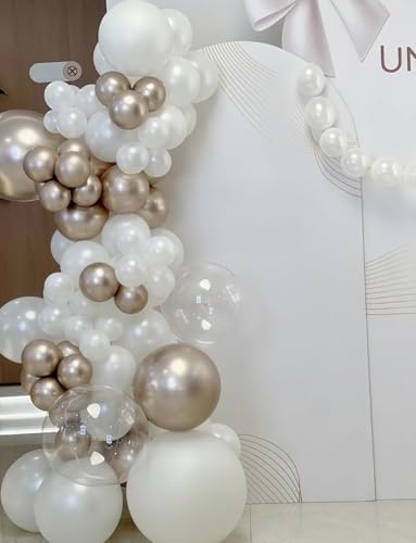 Neutral Balloon Garland Arch Kit, 148 Pcs, Boho Party Decor - Image 6