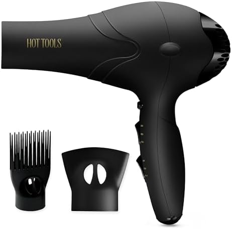 Hot Tools Pro Artist 2100 Ionic Turbo Hair Dryer, 1875 Watts, Black by HOTTOOLS