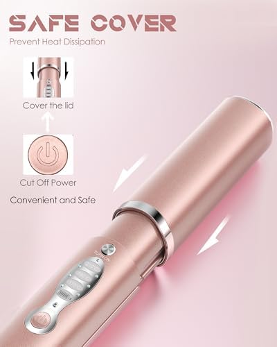 Cordless Hair Straightener, Mini Flat Iron for Bangs & Quick Touch Ups - Image 6
