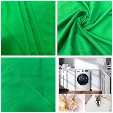 Green Screen Backdrop 10x20ft Photo Backdrop Chromakey Muslin Portrait Green Backdrop for PS Keying/Video Creation/Studio Portrait Shoots - Image 6
