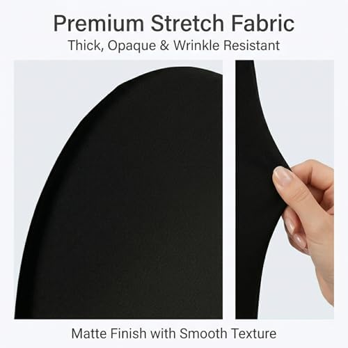 Black Arch Backdrop Cover Set of 2, 7.2FT& 6FT - Image 4