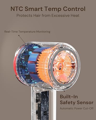 High-Speed Hair Dryer Blow Dryer with Diffuser and Concentrator - Image 6