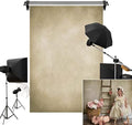 Kate 10x20ft/3m(W) x6m(H) Large Tan Backdrop Light Yellow Background Portrait Photography Seamless Abstract Backdrop Photography Studio Props by KateBackdropforPhotography