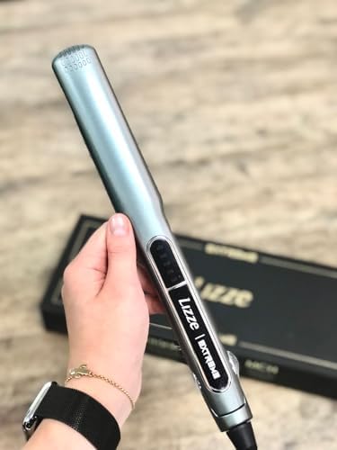 Lizze Extreme Professional Hair Straightener | Original Nano Titanium Technology Straightens Dry, Frizzy Hair Curls | 250 Deg. C. (480'f) - 110 Volts : Beauty & Professional Care - Image 7