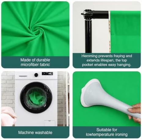 Kate Green Screen Backdrop for Photography Photo Backgrounds 6ftx9ft - Image 4