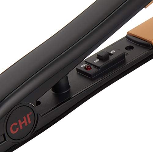 CHI Tourmaline Ceramic Mini Flat Iron, Hair Straightener, 0.75" Iron - Image 2