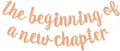 BEISHIDA Light Orange Pre-Strung The Beginning of A New Chapter Banner by Beishida