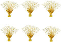 Metallic Foil Spray Centerpiece Stars for Wedding, Birthday, Anniversary, Christmas Table Decor, Holiday Festival Baby Shower Graduation Mantle Party Decorations (Gd630) by Unknown