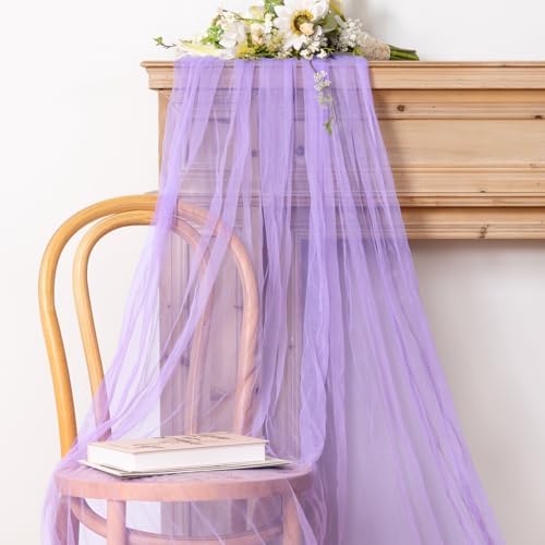 Cheesecloth Table Runner Tulle Fall Boho Wedding Shower Party Home Decor - Image 5