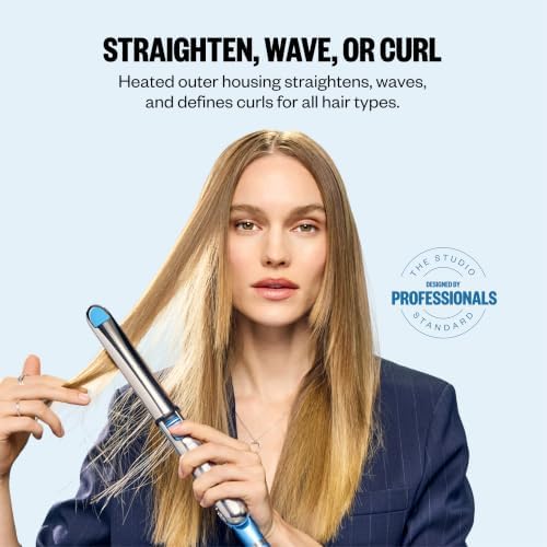 BaBylissPRO Nano Titanium Prima Ionic Hair Straightener – Professional Flat Iron & Curling Iron in One for Stylists, Pro Styling Hair Tool - Image 2