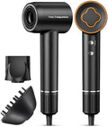 Cosy Companions High-Speed Ionic Hair Dryer, 150000 RPM Brushless Motor for 2-5 Min Fast Drying, Low Noise Blow Dryer Reduces Frizz & Heat Damage, Lightweight Hair Dryer with Diffuser & Nozzle by CosyCompanions