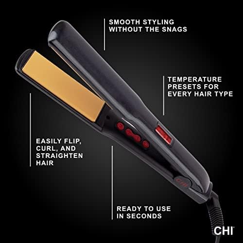 CHI G2 Titanium Infused Ceramic 1" Flat Iron Hair Straightener - Image 5