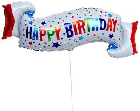 Happy Birthday Balloons Colorful Birthday Balloon Banner for Birthday Decorations Supplies - Image 5