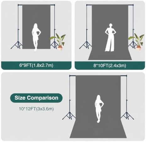 Kate Gray Photography Backdrop Solid Neutral Grey Background for Portrait - Image 5