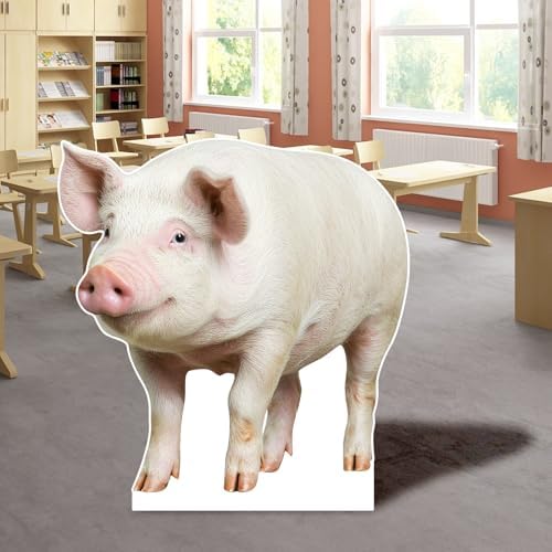 Pig 3FT Life Size Cardboard Cutout, 1 PC - Image 5