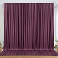 10x8ft Wrinkle Free Burgundy Backdrop Curtain Maroon Backdrop Drapes, Thick Fabric Wedding Curtains Party Background for Baby Shower Birthday Parties by ENJOYYOURPARTY