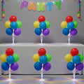 Lightsfever 6 Sets LED Light Up Balloon Stand Kits for Table Centerpieces by lightsfever