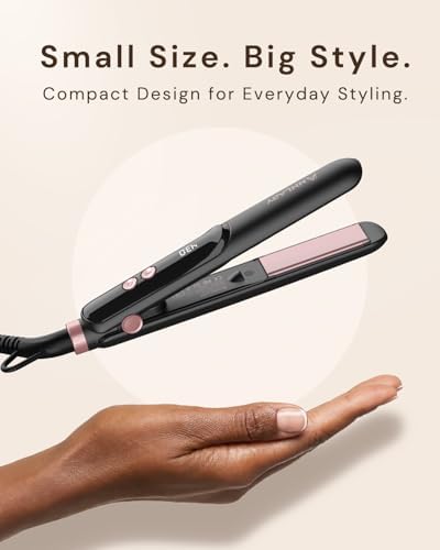 ANNLARY Mini Hair Straightener, Portable Small Flat Iron for Travel - Image 3
