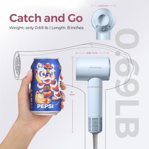 Dual Voltage Hair Dryer for Worldwide Travel for 5X Faster Drying - Image 6
