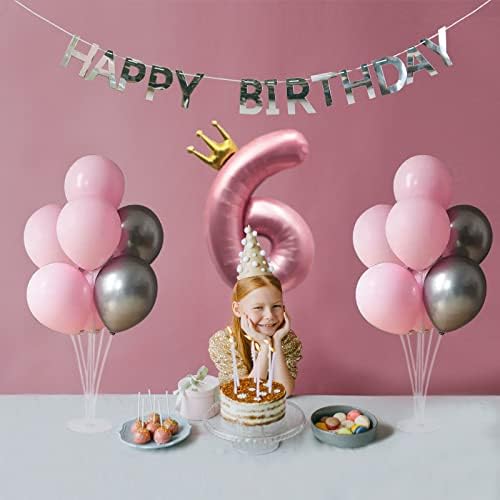 10 Sets of Balloon Stands for Table Balloon Stand Allowing Balloons To Float Without Helium Tank Balloon Holder Decorations for Birthday Party Wedding Festival Christmas - Image 5