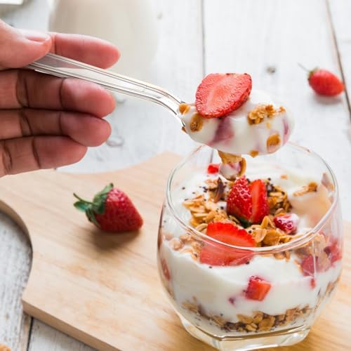 Dealusy 360 Count Clear Plastic Spoons Disposable - Image 5