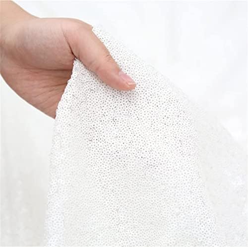 Poise3EHome White Sequin Backdrop Curtain,4 Panels 2FTx8FT Glitter Background for Party Birthday Party Baby Shower Wedding Christmas Thanksgiving Halloween Holiday Festival Decor - Image 6
