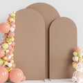 Wokceer Arch Backdrop Cover Nude Brown Arch Cover Stretchy 7.2FT,6.6FT,6FT by Wokceer