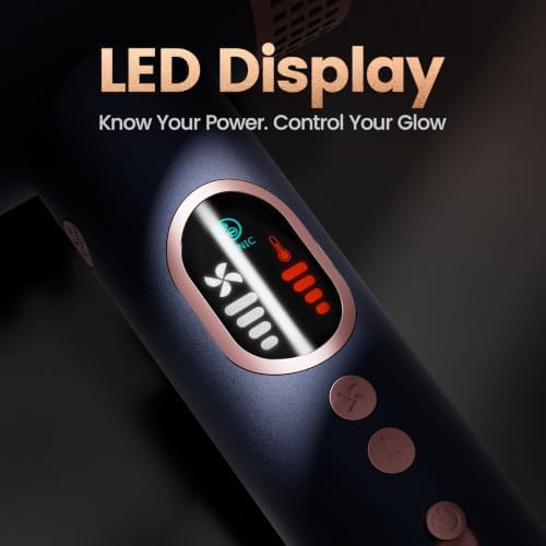 CrazyMar High Speed Ionic Hair Dryer with Diffuser, LED Display - Image 6