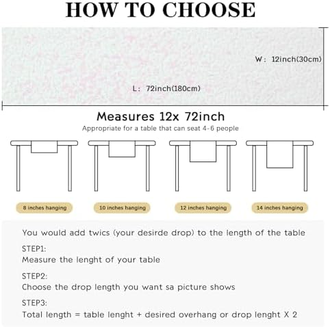 2 Packs 12 x 72 inches Sequin Table Runner, White Iridescent Glitter Table Runner for Birthday Party Supplies Wedding Engagement Baby Shower Holiday Celebration Event Decorations - Image 4