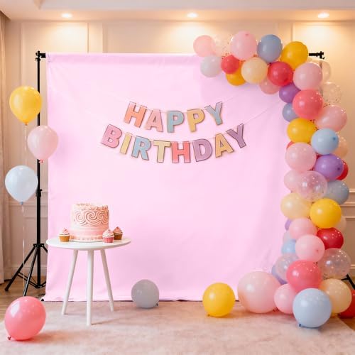 Pink Photography Backdrop for Photoshoot, Fabric 10x20ft - Image 3