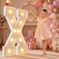 imprsv 4FT Marquee Letters Large Light Up Letters X for Party Decor by Letsmakeitimpressive