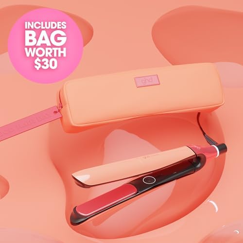 ghd Chronos 1" Styler Smart Flat Iron Hair Straightener, Sun-Kissed Peach - Image 3