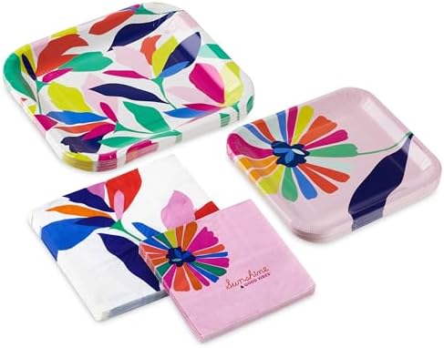 Paper Party Plates and Napkins by Hallmark
