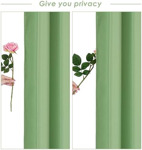 Sage Green Backdrop Curtains 20ftx10ft Wedding Polyester Photo Drapes - Image 6