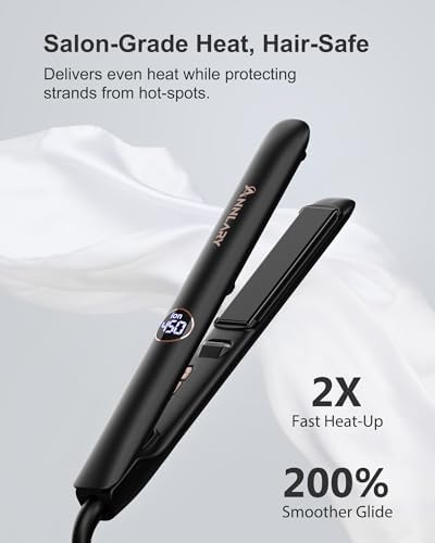 ANNLARY 1 Inch Hair Straightener Flat Iron - Image 4