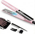 DORISILK 500 Degree High Temp Professional Hair Straightener，30s Fast Heating Ceramic Flat Iron ，2 in 1 Hair Straightener and Curler，Plasma Flat Iron Get Frizz-Free and Shiny(Pink) by DORISILK