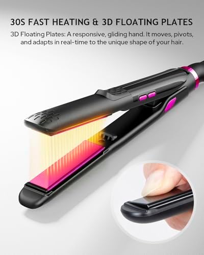 0.5 Inch Mini Flat Iron Adjustable Temp - Image 6