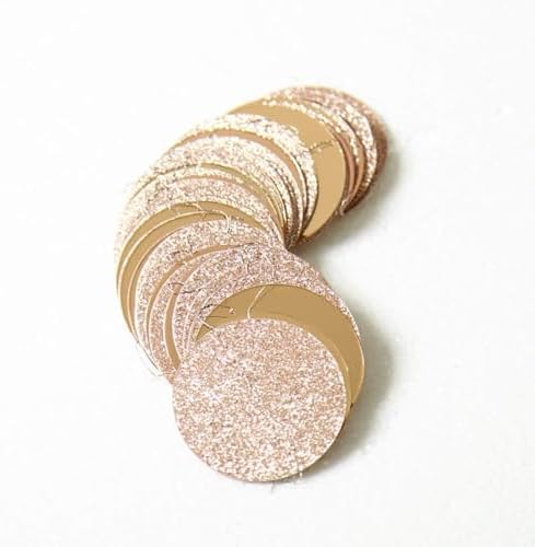 Decor365 Glitter Champagne Gold Party Decorations Gold Birthday Decorations Hanging Circle dot Gold Garlands Streamers Banner Backdrop Bridal Shower Bachelorette Graduation Holiday Party Decor - Image 5