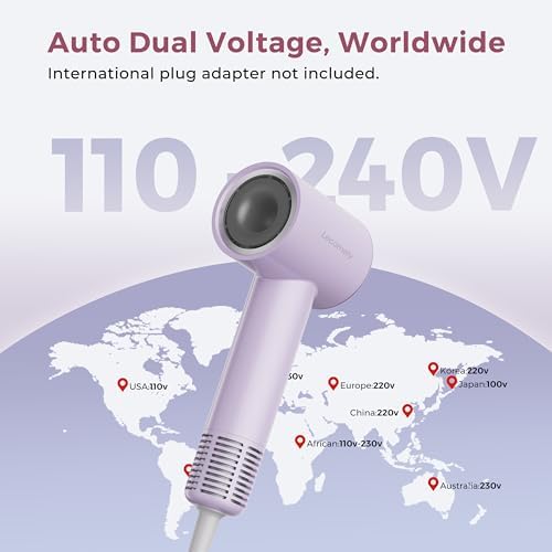 Dual Voltage Hair Dryer for Worldwide Travel for 5X Faster Drying - Image 2