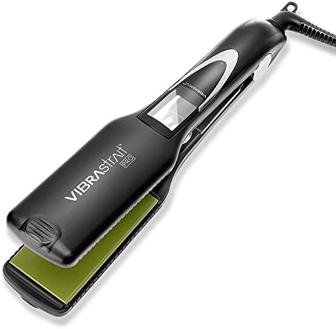 Vibrastrait Pro Vibrating Ceramic Tourmaline Ionic Flat Iron, 1.75-inch by Brocato